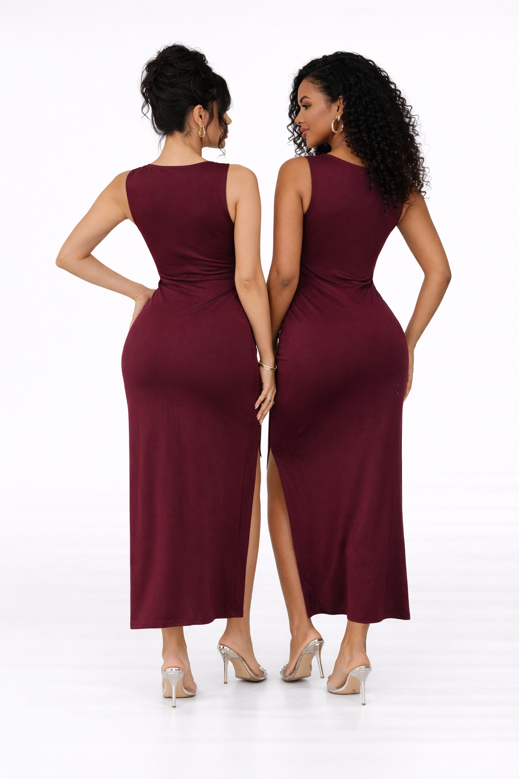 Vestido Élysia Burgundy